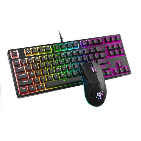 Buy Rk Royal Kludge Rk987 Gaming Keyboard Mouse Combo Wired Mechanical