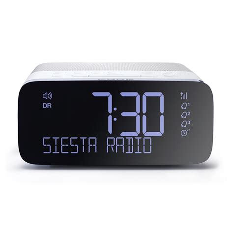 Pure Siesta Rise Dab Dab Fm Digital Radio W Headphone Jack Clock Usb Port Slv Bunnings Australia