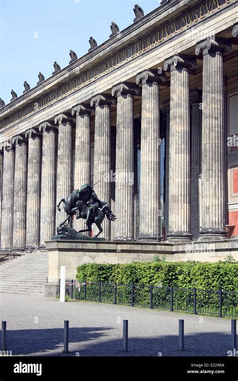 Altes Museum Berlín Neoclásico Obra Maestra Fotografía De Stock Alamy