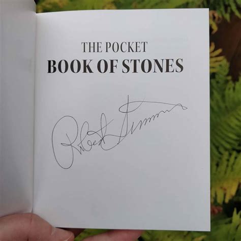 The Pocket Book Of Stones Signed By Robert Simmons Crystals Of Atlantis