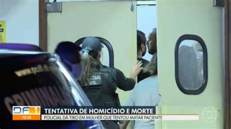 V Deo Policial Civil Atira E Mata Mulher Que Tentou Esfaquear M Dico E