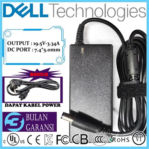 Jual Adaptor Charger Casan Ori Laptop Dell Latitude E7240 E7250 E7270 E7440 E7450 E7470 E7480