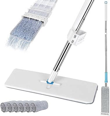 Masayuki Flat Mop Microfiber Magic Mop For Floor Cleaning Hands Free