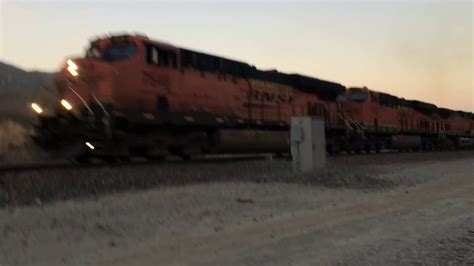 Train In Cajon Pass Railfannig Bnsf Leads Northbound Intermodal