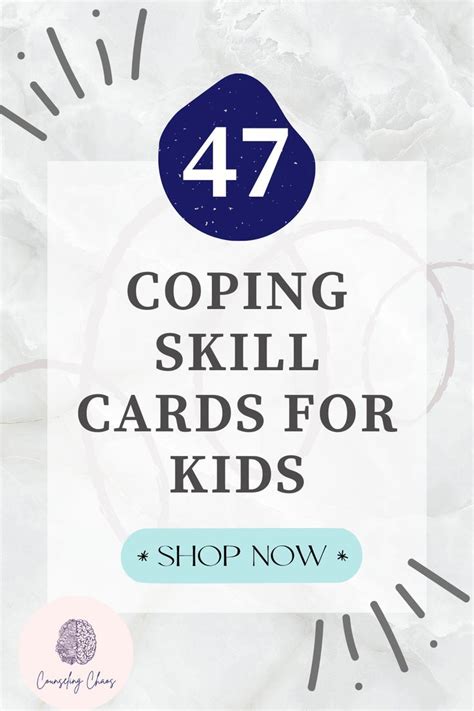 Printable Coping Skills Cards Booklet Expanded For Emotional