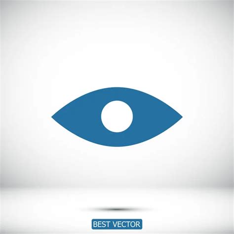 Icono Del Ojo Humano Vector De Stock 98320134 De SimVA