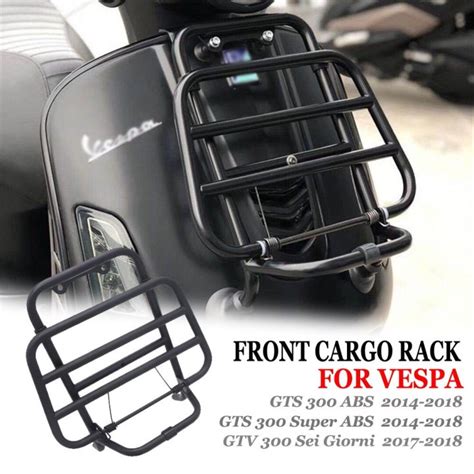 Motorcycle Front Shelf For Vespa Gtv Sei Giorni Front Luggage Rack