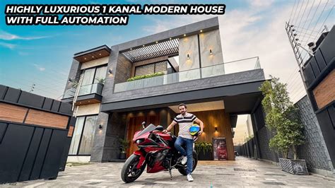 Highly Luxurious 1 Kanal Modern House With Full Automation YouTube