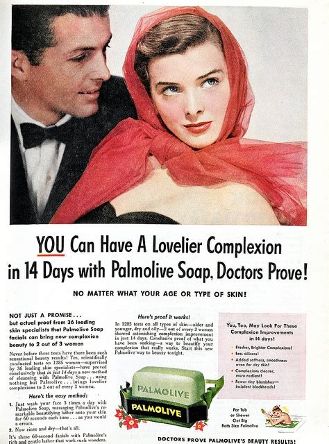 Palmolive Soap 1950s Hair And Makeup Old Ads Hair And Makeup Artist