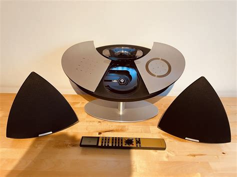 B O BANG AND OLUFSEN BEOCENTER 2 CD DVD FM SYSTEM BEO4 REMOTE PAIR