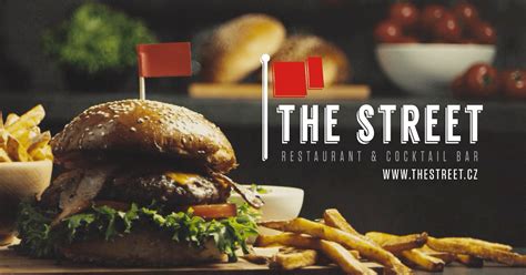 Main menu | The Street Burgers & Cocktail Bar, Konviktská Prague