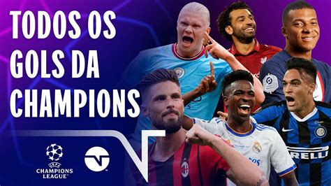 ABSOLUTAMENTE TODOS OS GOLS DA CHAMPIONS LEAGUE NA TEMPORADA 22 23