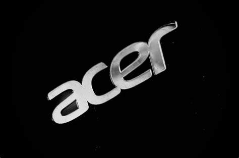 Acer Logo Black And White Photo