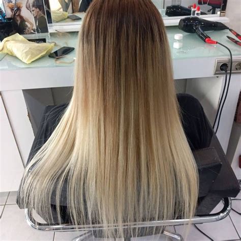 Kaynak Sa Mikro Kaynak Keratin Kaynak Uzun Sa Ombre Kesim Long