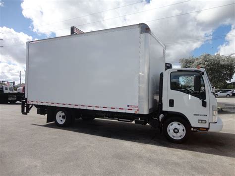 2023 New Isuzu NPR HD 18FT DRY BOX.TUCK UNDER LIFTGATE BOX TRUCK CARGO ...