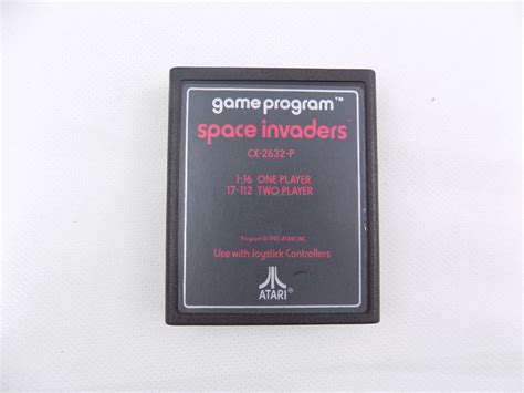 Space Invaders CX 2632 P Atari 2600 Cartridge Free Postage