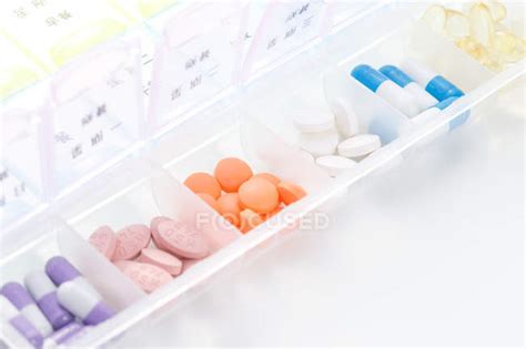 Pill Container Stock Photos Royalty Free Images Focused