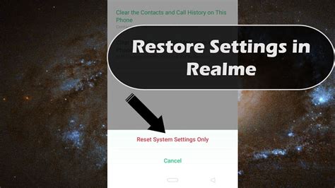 How To Restore Settings In Realme YouTube