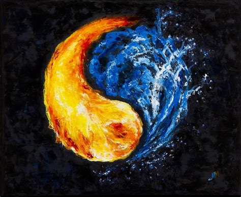 Yin-Yang Painting by Mila Moroko | Saatchi Art