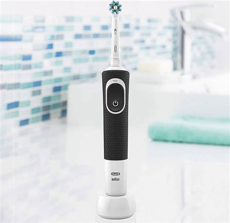 Oral B Oral-B D100 Vitality Cross Action Rechargeable Toothbrush With ...