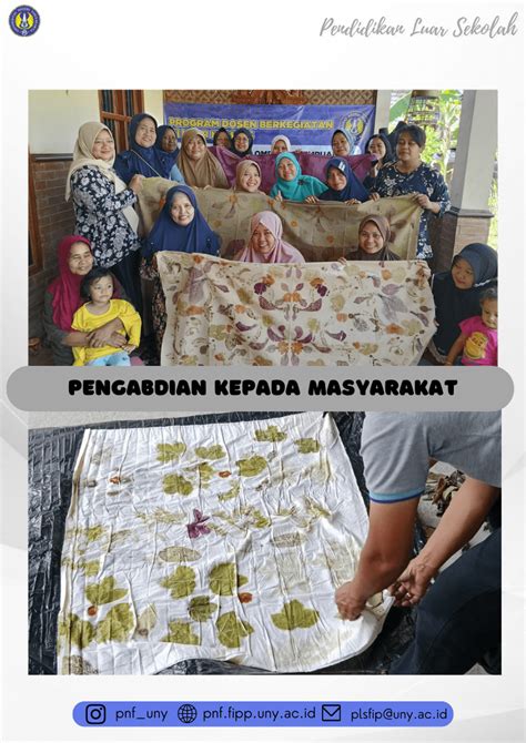 Pemberdayaan Kelompok Perempuan Melalui Pelatihan Batik Ecoprint Di