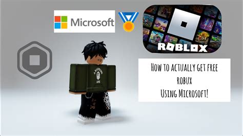 How To Get Free Robux Using Microsoft Rewards Youtube