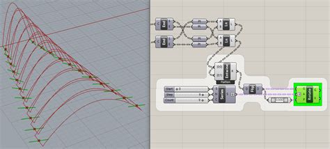 Rotating Lines Using A Series Grasshopper Mcneel Forum