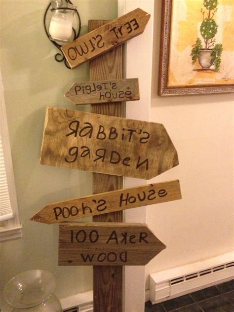 Winnie The Pooh Sign Novelty Sign Projects Novelty