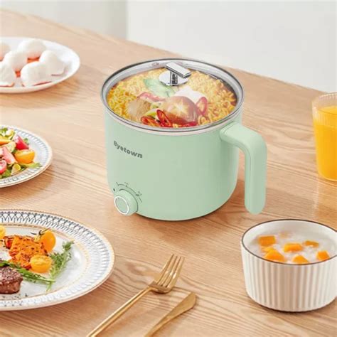 MULTIFUNCTION MINI RICE Cooker Corded Electric Ceramic Crystal 1 3