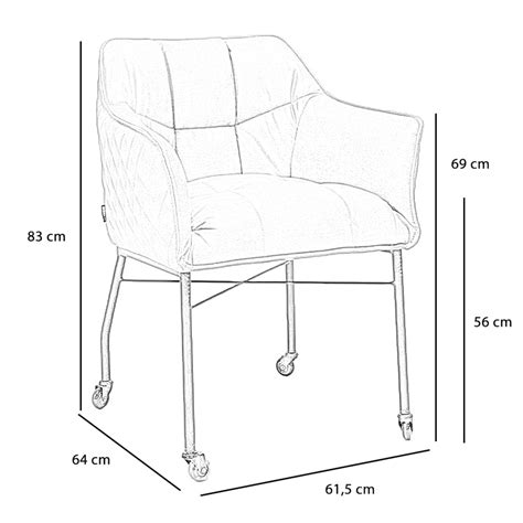 Eetkamerstoel Royce Eco Leer Antraciet Livin24