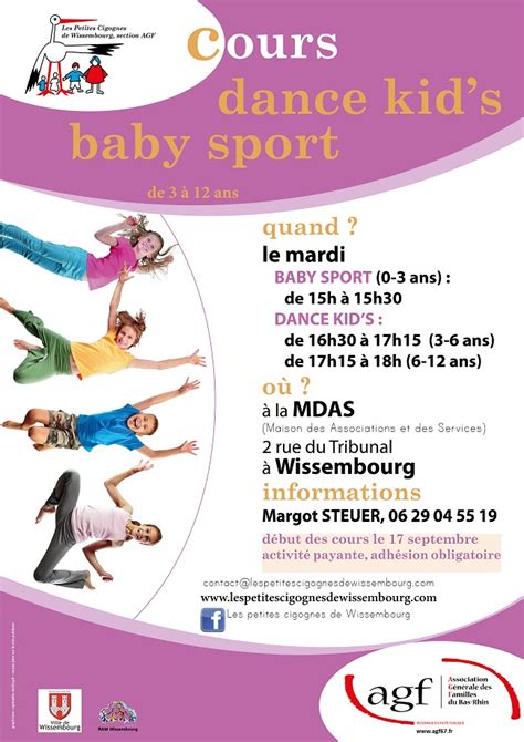 Cours Dance Kids Et Baby Sport Les Petites Cigognes De Wissembourg