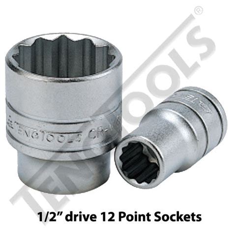 Teng Tools 12 Drive Imperial Sae 12 Point Standard Socket — A1 Autoparts Niddrie