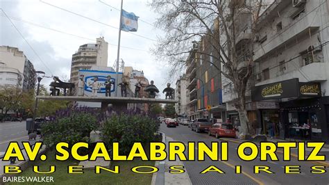 K Buenos Aires Walk Avenida Scalabrini Ortiz Barrio Palermo