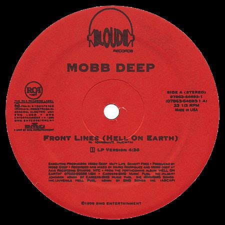 Mobb Deep Front Lines Hell On Earth 1996 Vinyl Discogs