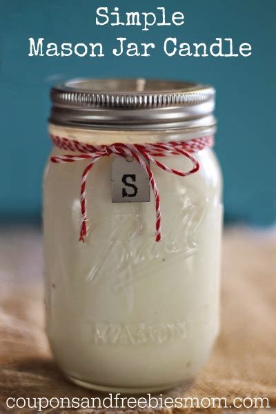 Easy Homemade Mason Jar Candles: DIY Scented Candles