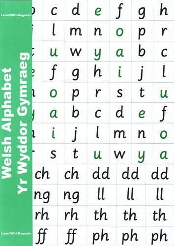 Welsh Alphabetyr Wyddor Gymraeg 88 Magnetic Tiles Mayhew Julia