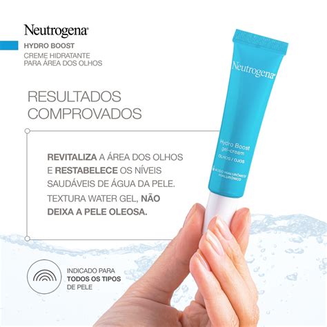 Gel Creme Hidratante Para A Rea Dos Olhos Neutrogena Hydro Boost G