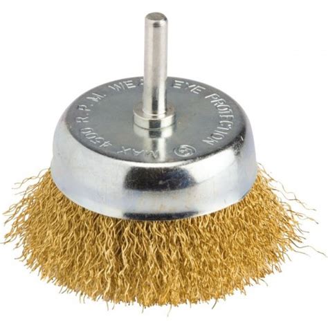 Brosse Coupe Sur Tige Fil Acier Laitonn Ondul Mm Pour Perceu