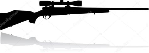 Sniper Scope Rifle Stock Vector Image By Humpkin 19420039