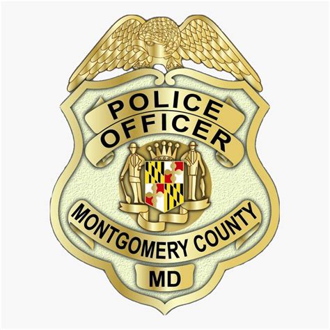 Badge Of The Montgomery County Police Department - Emblem , Free ...