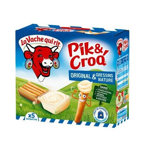 Promo La Vache Qui Rit Pik Et Croq Original Gressins Nature Chez