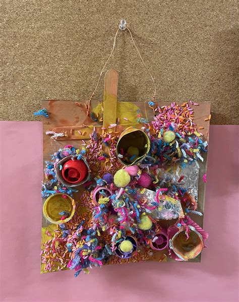 Preschoolers Use Recycled And Repurposed Materials To Make 3