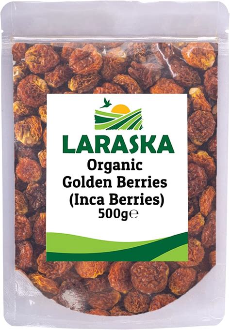 Organic Golden Berries Inca Berries 500g Uk Grocery