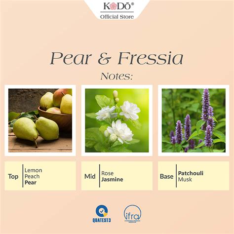 Bộ Que Khuếch Tán Tinh Dầu Nước Hoa Pear Fressia 100ml Kodo