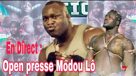 Direct Open Presse Modou Kharagne L Larriv E Avec Pacelle