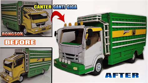 Modif Miniatur Truck Sulawesi Jadi Mboiss Youtube