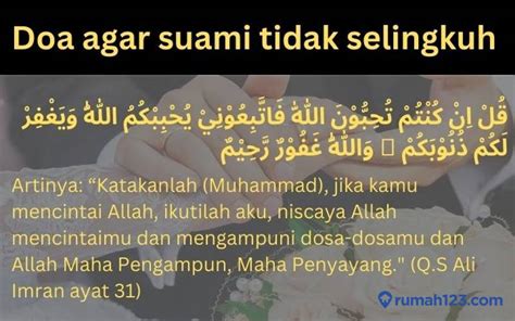 Doa Agar Suami Tidak Selingkuh Dan Tergoda Wanita Lain