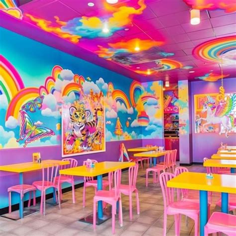 Pin On Lisa Frank Lisa Frank Birthday Party Rainbow House Cute