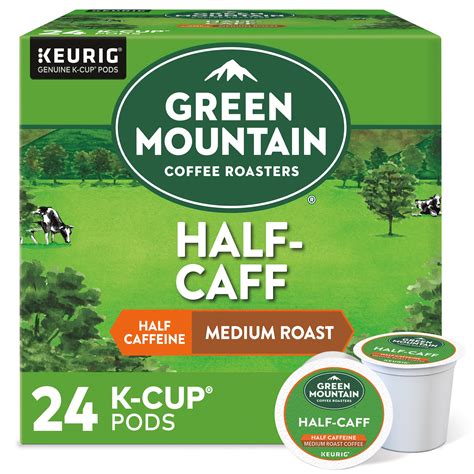 Green Mountain Coffee Roasters Half Caff Coffee Keurig Single Serve K