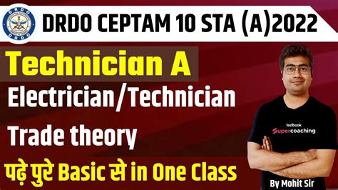 Drdo Ceptam Technician A Drdo Sta A Electrician Technician